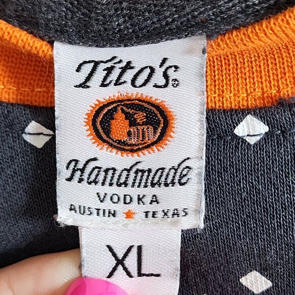 Tito's Handmade Vodka Ugly Christmas Sweater XL Pullover Embroidered - Picture 3 of 8